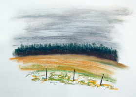 Pastelle aus Darney in Frankreich