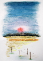 Pastelle aus Darney in Frankreich