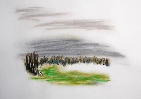 Pastelle aus Darney in Frankreich