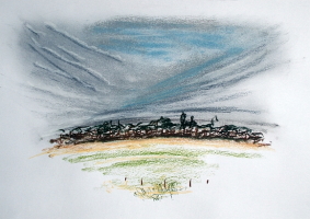 Pastelle aus Darney in Frankreich