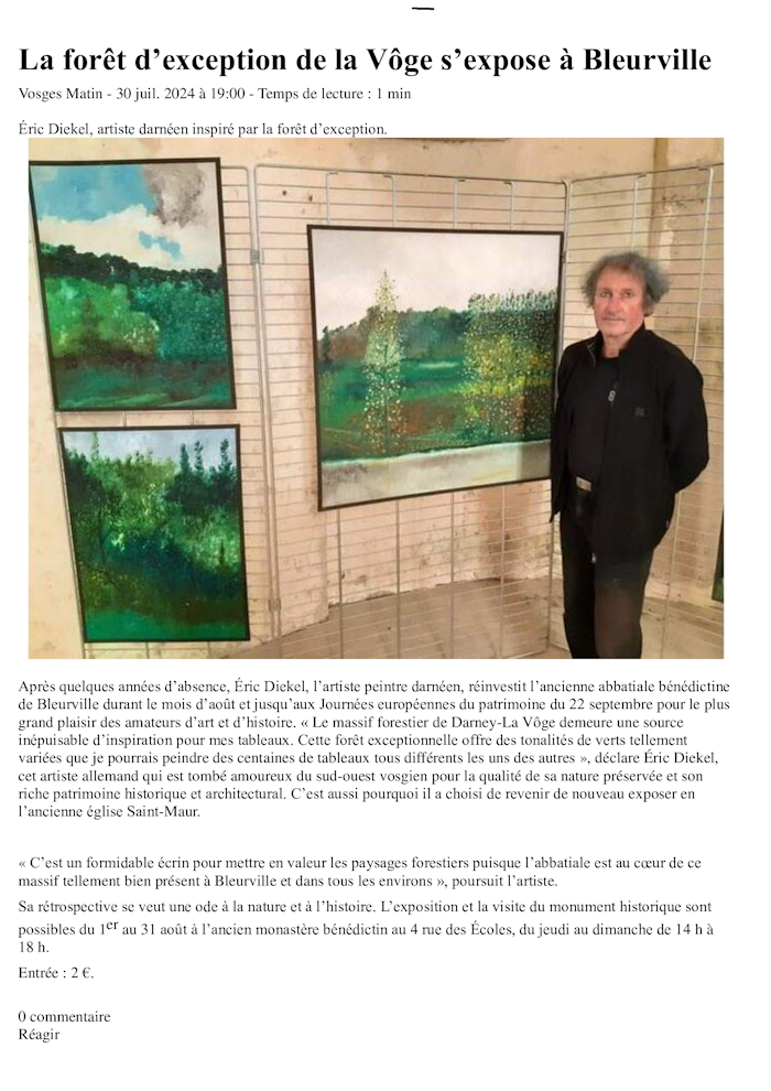 Der außergewöhnliche Vôge-Wald in Bleurville