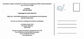 Einladung zur Ausstellung 