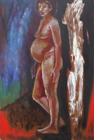 Porträt Cornelia schwanger