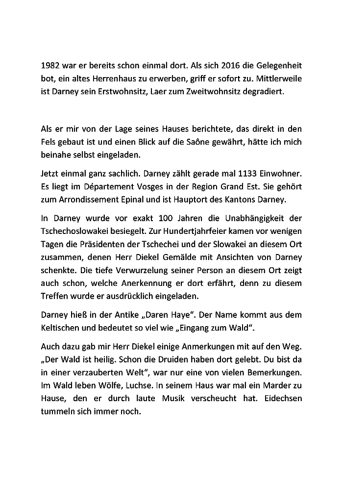 Einführung in die Ausstellung "Darney - la Vôge" in Steinfurt von Elvira Meisel-Kemper